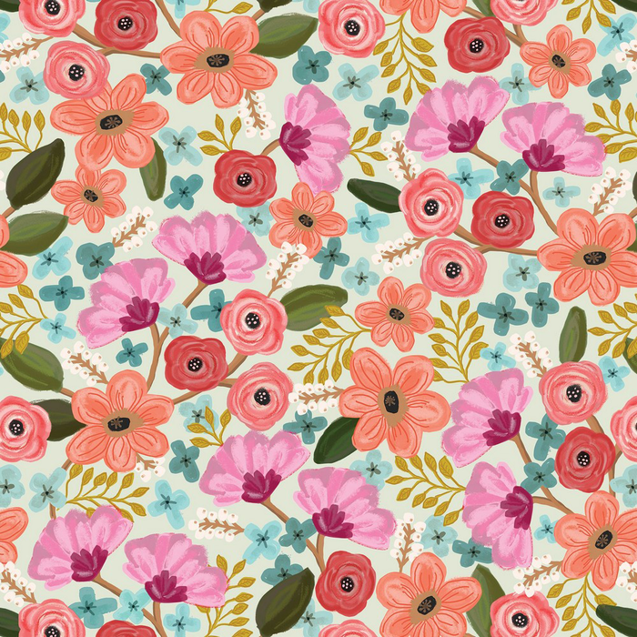 Gypsy Floral Bulk Wrapping Paper - 416 Sq Ft